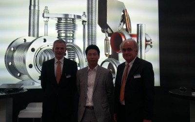 Meeting with Bitshman Co. at ACHEMA 2012 IN Germany