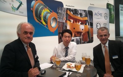 Meeting with Bitshman Co. at ACHEMA 2012 IN Germany